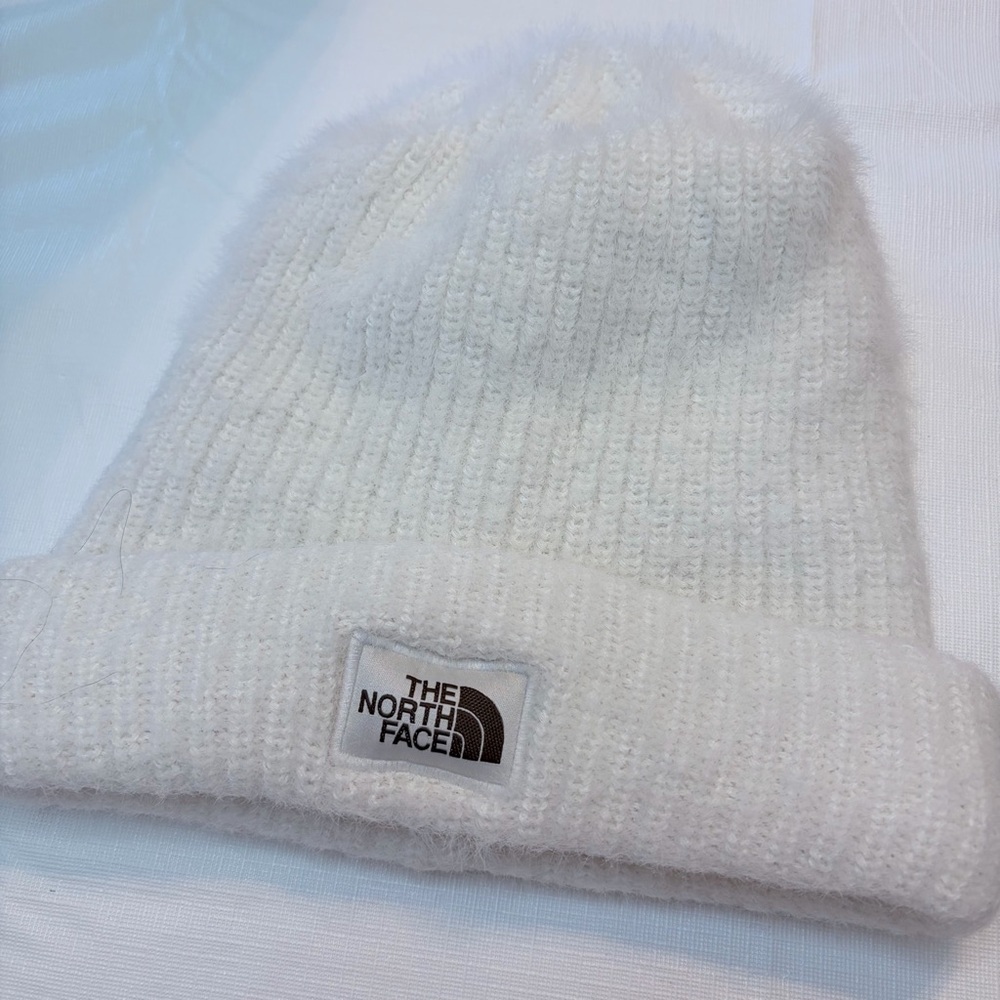 The North Face Women's Snowy White Knit Hat - Picture 2 of 5